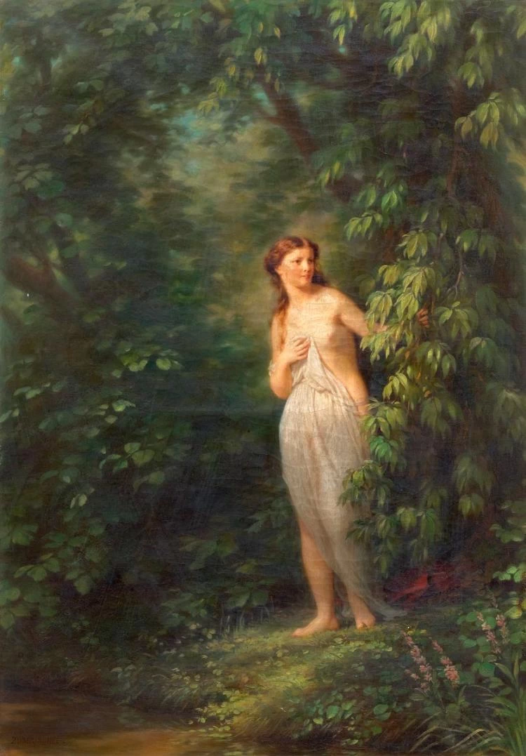 Ninfa nella foresta 1
